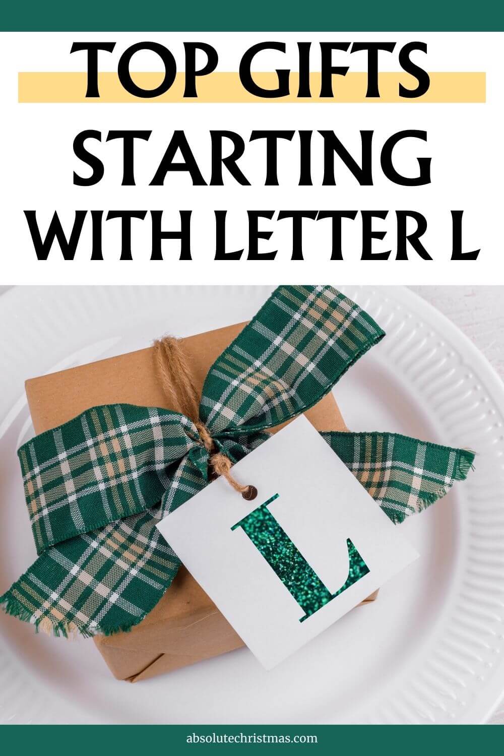 Top Gifts Starting With Letter L