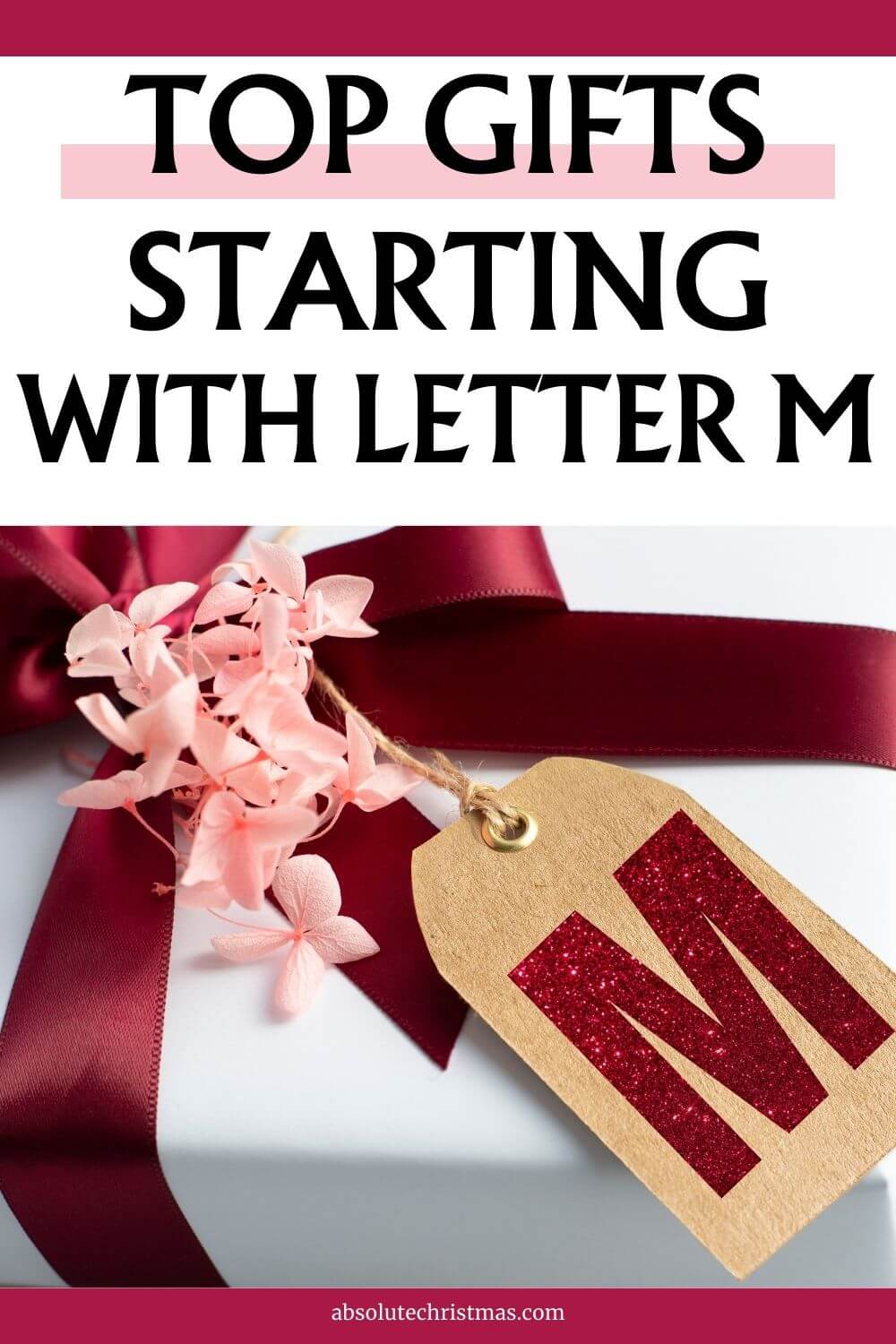 Top Gifts Starting With Letter M