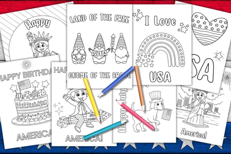 Free Printable 4th Of July Coloring Pages