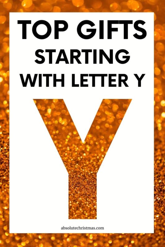 Top Gifts Starting With Letter Y